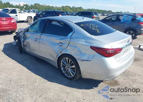 2019 Infiniti Q50 3.0T Luxe z USA, uszkodzony, nr VIN JN1EV7AP0KM518412
